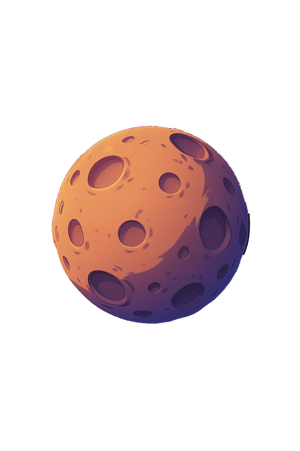 Decorative space rock